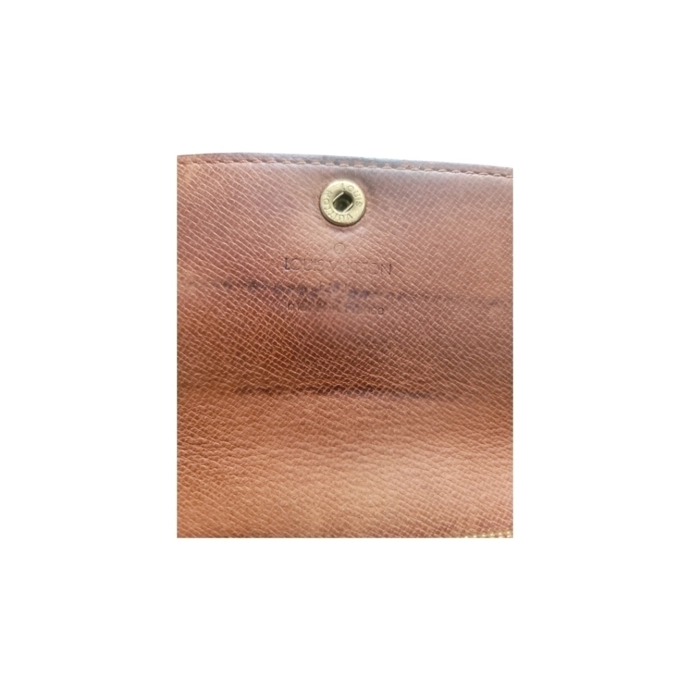 Louis Vuitton Authentic Monogram Brown Credit Card Wallet - Picture 8 of 16